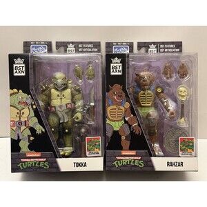 Loyal Subjects BST AXN Tokka Rahzar TMNT Ninja Turtles Figure Lot